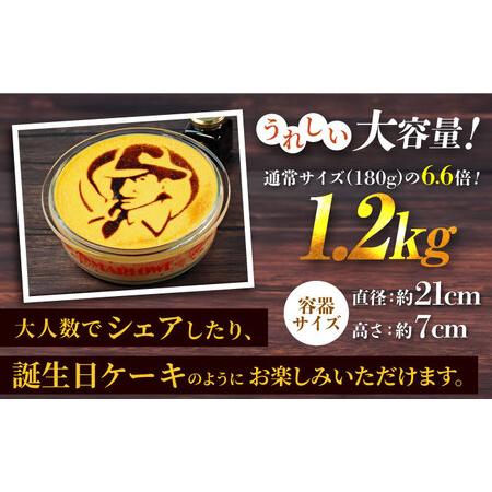 ふるさと納税 パーティープリン 約1.2kg 特大プリン  [AKAF025]   神奈川県横須賀市の画像