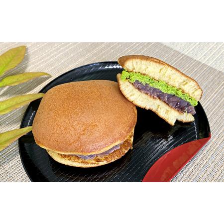 ふるさと納税 熊野生まれの生どら焼き 10個 【抹茶クリーム×4個、クリーム×4個、苺クリーム×2個】【kht001A】 和歌山県新宮市の画像