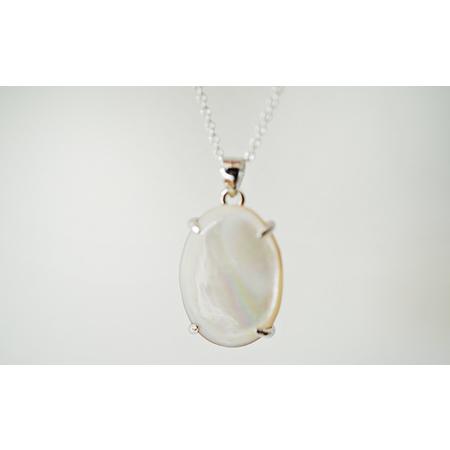 MOTHER OF PEARL ネックレス アクセサリー ジュエリー ハンドメイド 金属アレルギー対応素材 ファッション 小物 装飾品 お出かけ .. 滋賀県米原市 【１．６Ｘ】