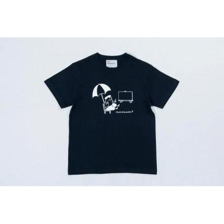 ふるさと納税　《0》GrenouilleイラストTシャツ　NAVY　神奈川県鎌倉市