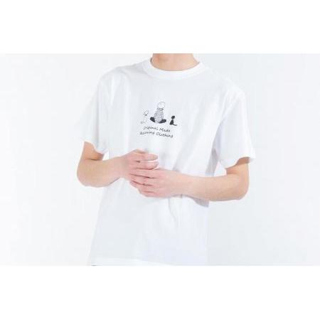 ふるさと納税 《2》TIMEイラストTシャツWHITE 神奈川県鎌倉市 - 1