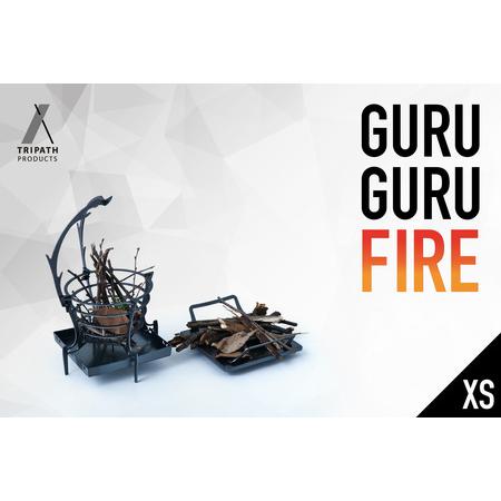 ふるさと納税 [工具不要の焚き火台]GURU GURU FIRE(XS) 北海道札幌市