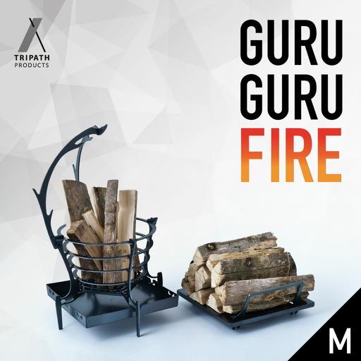 ふるさと納税 【工具不要の焚き火台】GURU GURU FIRE（M) 北海道札幌市 