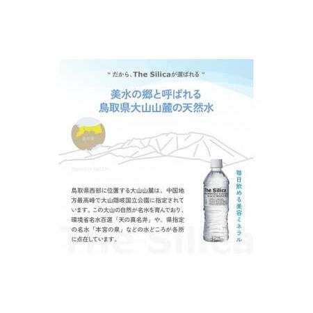 ふるさと納税 【定期便3回コース】The Silica 軟水シリカウォーター 500ml×24本×2箱（計48本）×3回（総合計144本）　水　ミネラ.. 鳥取県米子市_1