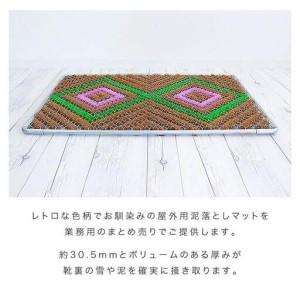 ふるさと納税 玄関マット 泥 雪 落とし 60×90cm 5枚セット グリーン BOK100530502 和歌山県海南市の画像