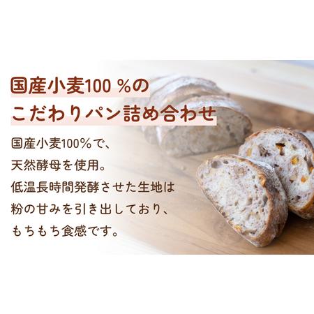 ふるさと納税 【2ヵ月定期便】名取 閖上 の ぱんやこてつ 手作り 国産小麦のハード系パンセット 8枚カットしてお届け 宮城県名取市