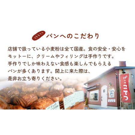 ふるさと納税 【2ヵ月定期便】名取 閖上 の ぱんやこてつ 手作り 国産小麦のハード系パンセット 8枚カットしてお届け 宮城県名取市