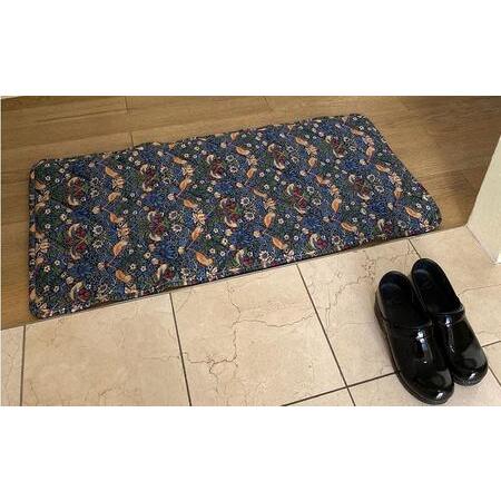 ふるさと納税 【ソファーパッド3人掛用50×150】ベストオブモリス いちご泥棒ネイビー MR-5015I-NB 和歌山県和歌山市 