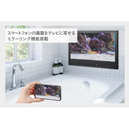 ふるさと納税 【別途設置工事必要】24V型浴室テレビ(VB-BB241B) 新潟県燕市の画像
