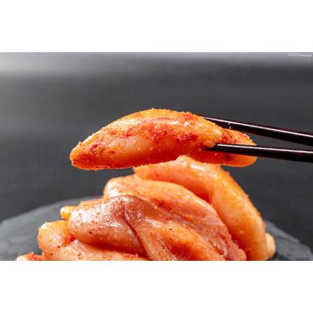 ふるさと納税 氷温熟成辛子明太子 無着色 切れ子 (切上) 500g [くしだ企画 福岡県 筑紫野市 21761000] 福岡県筑紫野市の画像
