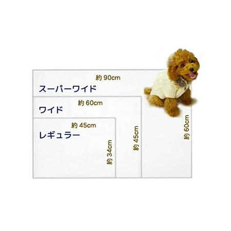 ふるさと納税 276618 薄型 ワイド ペットシーツ 100枚 × 4袋 1回交換タイプ 国産 ペットシート 340 茨城県茨城町_2