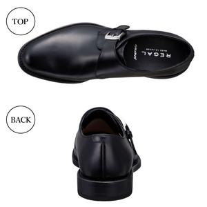 ふるさと納税 REGAL 革靴 紳士 ビジネス ハイブリッドドレスシューズ モンクストラップ ブラック 17BL 八幡平市産モデル 26.0cm ／ ビジネス .. 岩手県八幡平市 |  | 01