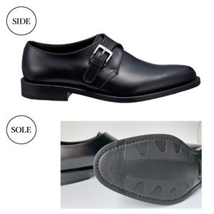 ふるさと納税 REGAL 革靴 紳士 ビジネス ハイブリッドドレスシューズ モンクストラップ ブラック 17BL 八幡平市産モデル 26.0cm ／ ビジネス .. 岩手県八幡平市 |  | 02