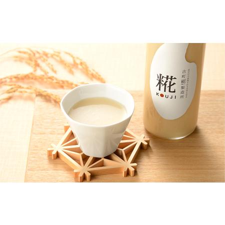 ふるさと納税 古町糀製造所 糀甘酒プレーン12本セット 甘酒 糀甘酒 500ml 12本 セット あま酒 プレーン ノンアルコール 飲み物 糀 こうじ 新潟  新潟県新潟市の画像
