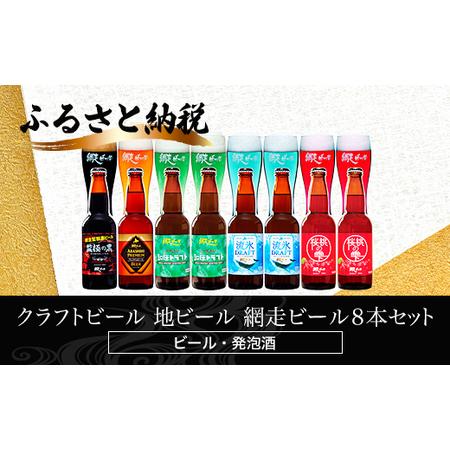 ふるさと納税 網走ビール8本セット(ビール・発泡酒) 北海道網走市