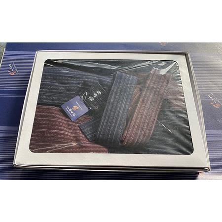 ふるさと納税 亀田縞　ツートンカラーエコバッグ 新潟県新潟市 