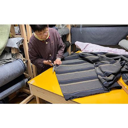 ふるさと納税 亀田縞　帆布トートバッグ 新潟県新潟市 