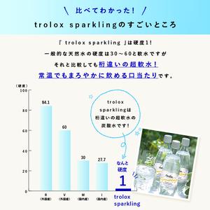 ふるさと納税 U33-5003／【1年定期】トロロックス スパークリング（500ml×24本） 鹿児島県垂水市の画像