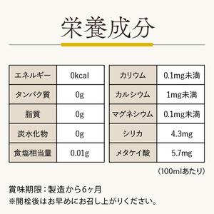 ふるさと納税 U33-5003／【1年定期】トロロックス スパークリング（500ml×24本） 鹿児島県垂水市の画像