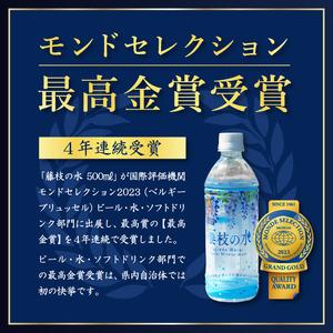 ふるさと納税 水 500ml 24本 ナチュラル ミネラル ウォーター モンド セレクション 金賞受賞 天然水 飲料 2年間 保存 常備水 藤枝の水 防災 災害.. 静岡県藤枝市｜furunavi｜02