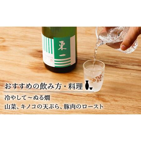 ふるさと納税 6回定期便 日本酒 東一 純米吟醸酒 NBQ108 日本酒定期便 佐賀県嬉野市の画像
