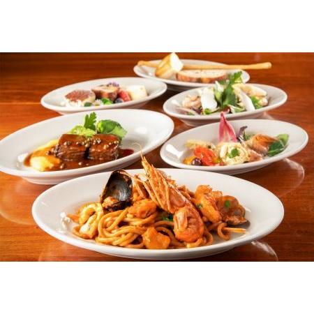 《送料込》 ふるさと納税 【永田町】スーペルバッコ 特産品スペシャルディナーコース 3名様（おすすめワイン3種飲み放題付）（1年間有効） お店でふるなび美.. 福井県坂井市 【IQY1959234469】(69000円)