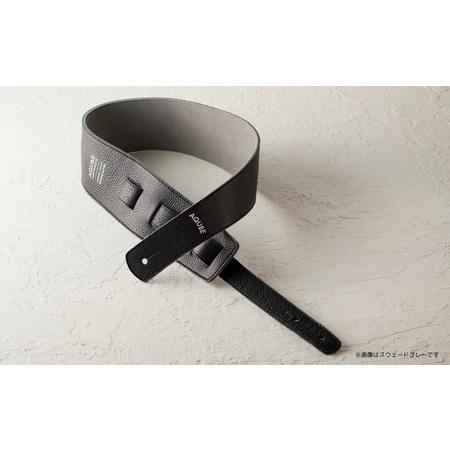 ふるさと納税 AQUBE MUSIC PRODUCTS ギターストラップ　シュリンク ブラック ［ S ］(裏面カラー：スムースベージュ)_0029-003-T05-3 東京都台東区