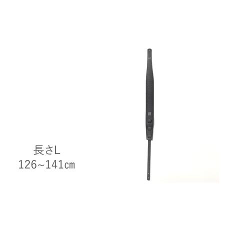ふるさと納税 AQUBE MUSIC PRODUCTS ギターストラップ　シュリンク ブラック ［ L ］(裏面カラー：スウェードグレー)_0029-005-T05-1 東京都台東区_3