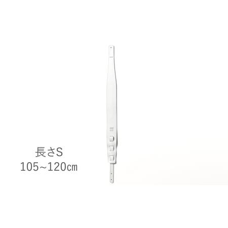 AQUBE MUSIC PRODUCTS ギターストラップ　シュリンク ホワイト ［ S 【ハイグレードケーブル】 ］(裏面カラー：スムースオーク) 東京都台東区