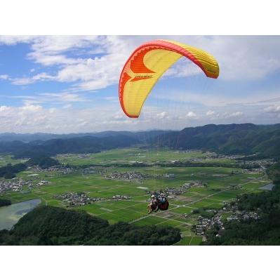 ふるさと納税 パラグライダー 観光旅行 タンデムフライト 2名様 京都府亀岡市 レンタル、各種サービス-その他クーポン券