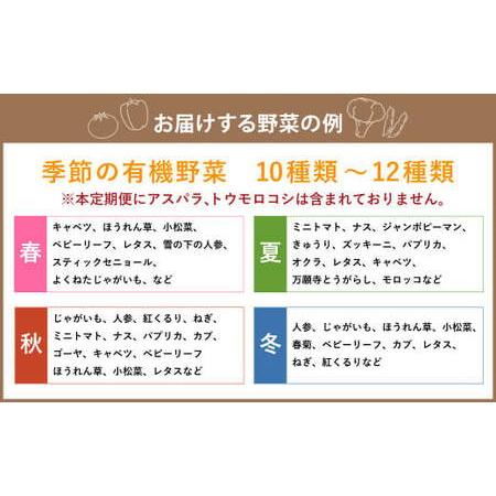 ふるさと納税 【有機JAS認定】【4ヶ月定期便】 季節の野菜詰め合わせ 〜有機野菜セットA〜 北海道北広島市_2