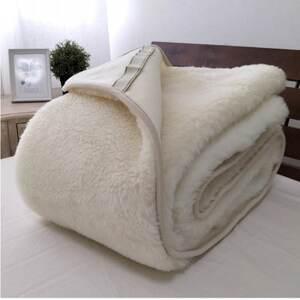 【最終】 ふるさと納税 【ファミリーサイズ】洗える贅沢プレミアムウールファー敷毛布　240×205cm　PWH-440【1423982】 大阪府岸和田市 【DG1499237684】(52800円)