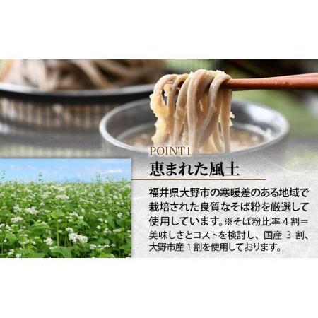 ふるさと納税 なまそば食べ比べ詰合せ 合計10食 [A-120002] / そば 福井県福井市_1