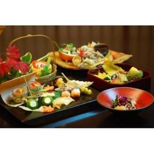 ふるさと納税 藍染と懐石料理の宿 たてしな藍 「山味懐石料理」ペア食事券_旅行券・チケット 食事券  _【1417780】 長野県茅野市の画像