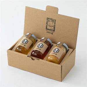 ふるさと納税 信州一期一会!長野県産純粋はちみつ (アカシア・リンゴ・百花蜜)300g×3_調味料 はちみつ  ハチミツ 蜂蜜_【1418616】 長野県茅野市の画像