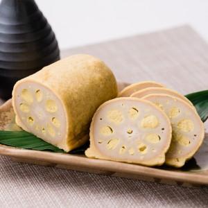 ふるさと納税 高見 からし蓮根 丸大 900g (1本300g前後×3本) 辛子蓮根 おつまみ 惣菜 九州 冷蔵 熊本名物 辛子 れんこん 蓮根 レンコン ご.. 熊本県八代市_1