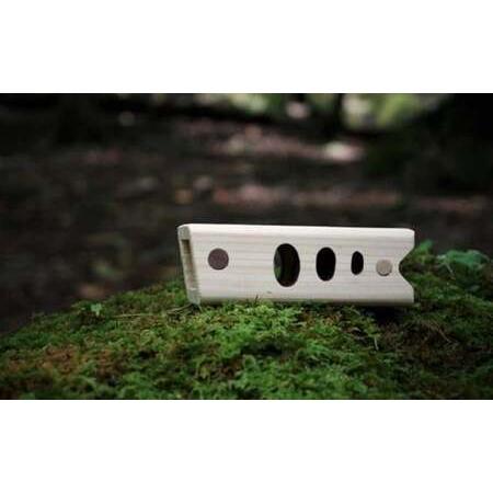 ふるさと納税 木のおもちゃ 楽器 森のつかい もりうお O-mr-A28A 岡山県西粟倉村の画像