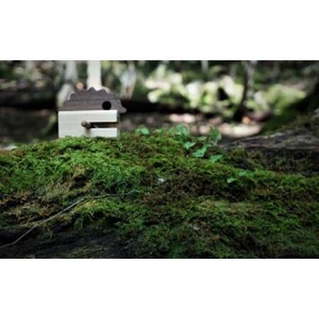 ふるさと納税 木のおもちゃ 楽器 森のつかい もりぼっくり O-mr-A30A 岡山県西粟倉村の画像