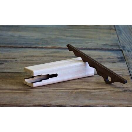 ふるさと納税 木のおもちゃ 楽器 森のつかい やまわに O-mr-A31A 岡山県西粟倉村の画像