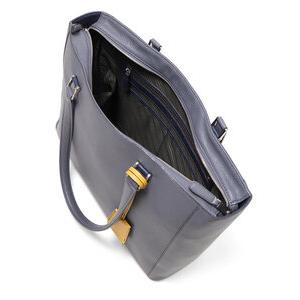 ふるさと納税 I152　FUJITAKA　レザートートバッグB4サイズ（グレー）【イケテイ 鞄 バック ファッション 服飾小物 皮 レザー 大阪 八尾市】 大阪府八尾市の画像