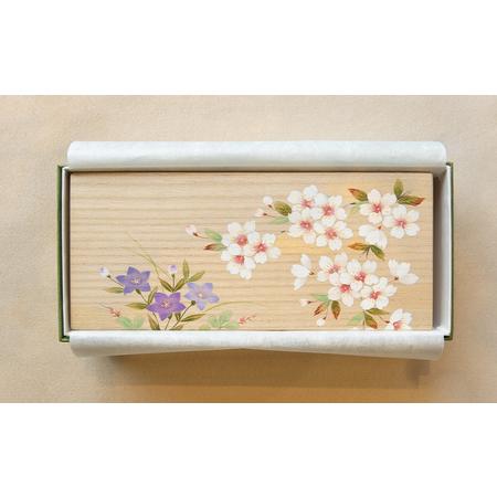 ふるさと納税 【箱藤商店】桐製めがね箱〈京都日本画絵師絵付け〉 京都府京都市_3