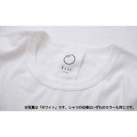 ふるさと納税　EIJI　T-SHIRT　ネイビー　XS_SM15-2　クルーネック　大阪府阪南市