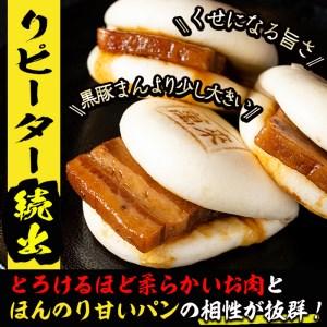 ふるさと納税 ＜入金確認後、2週間以内に発送！＞レンジでお手軽！さつま豚角煮まんじゅう(10個)・黒豚角煮飯(5個)セット a5-285-2w 鹿児島県志布志市の画像