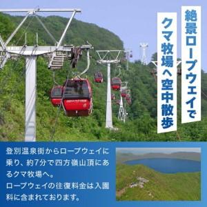 ふるさと納税 幟旗べつ熊採草地立ち入り券 成年者（中学生以上）1名様 北海道登別市