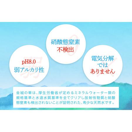 ふるさと納税 純天然アルカリイオン水 7年保存水500ml 24本入 2箱 ミネラルウォーター 軟水 水 長期保存 飲料水 防災 備蓄 備蓄水 非常用 保存用.. 島根県浜田市の画像