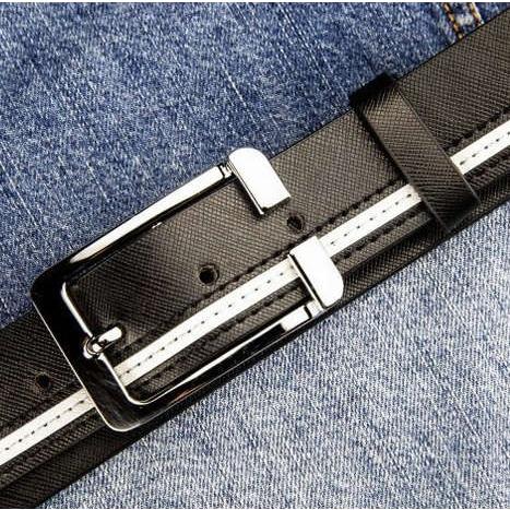 穴あけポンチ付き】ベルト メンズ PU レザー ゴルフ ゴルフベルト