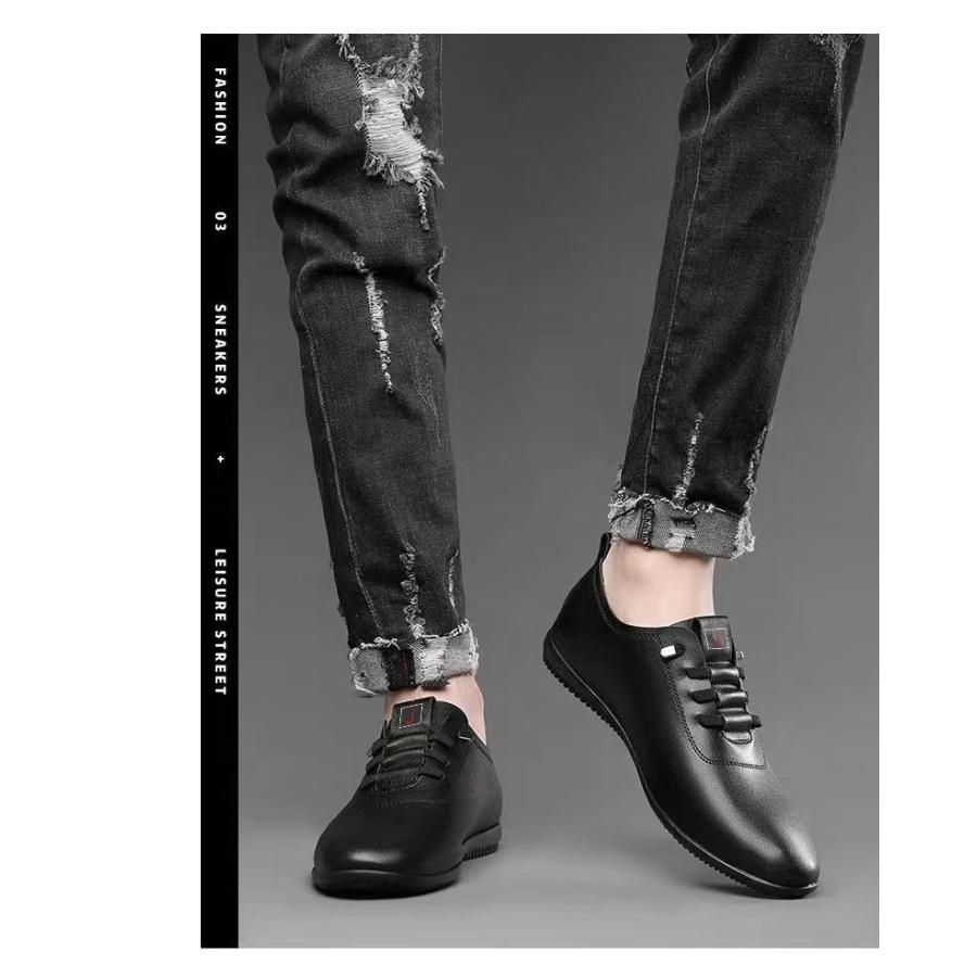 黒 レザー モカシンシューズ サイズ5 楽天市場】カジュアルシューズ メンズ スニーカー 革靴 皮靴 モカシン