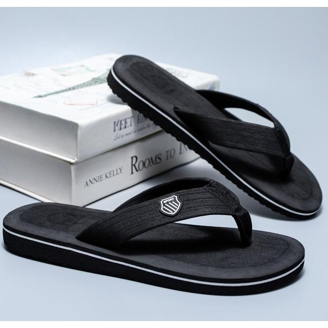 27cm トングサンダル　夏用　ビーチサンダル　和風　黒　海水浴　メンズ ビーチサンダル メンズ スポーツサンダル 外履き スリッパ ビーチ