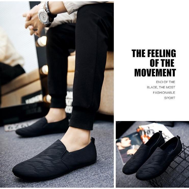 メンズ スリッポン 迷彩 カモフラージュ シューズ ドライビング