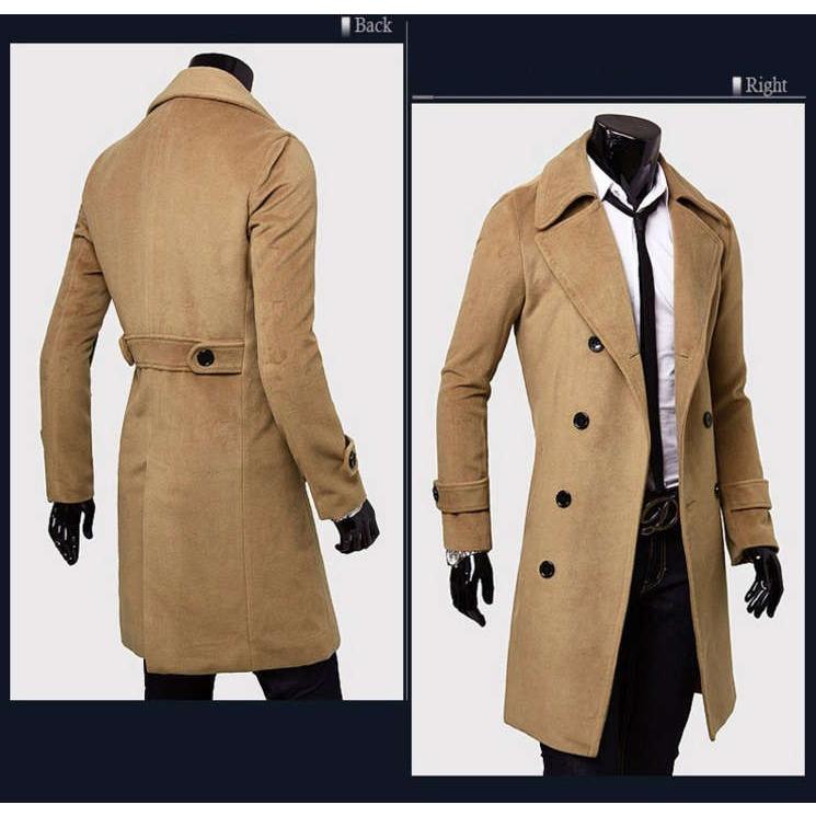 トレンチコート 長袖 メンズ ロングコート ジャケット ビジネスコート